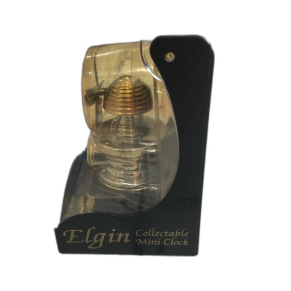 Vintage Elgin Windmill Clock New Old Stock Never Open or Used - Picture 4 of 6